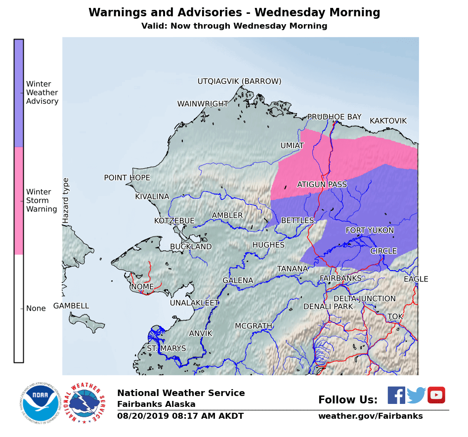 Winter storm warning